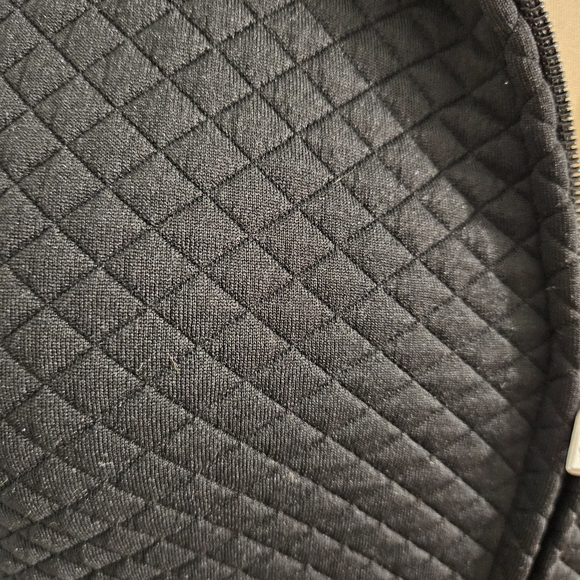 LAUREN Ralph Lauren Black Quilted Sleeveless Zip Vest Medium Old Money Preppy - Picture 9 of 16